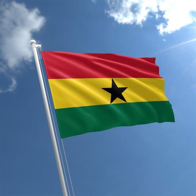 Map of Ghana showing artisan regions